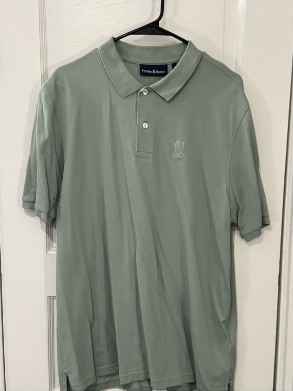Psycho Bunny Iceberg Green James Pique Polo XL
